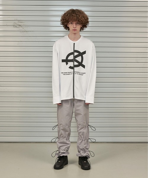 「OY」 ジップアップブルゾン FREE ブラック メンズ_画像3