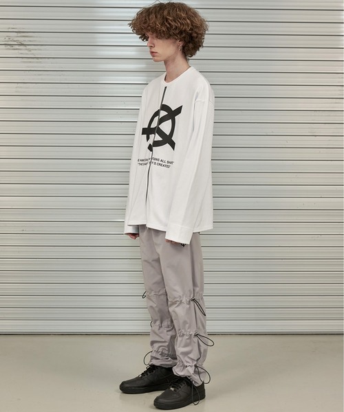 「OY」 ジップアップブルゾン FREE ブラック メンズ_画像4