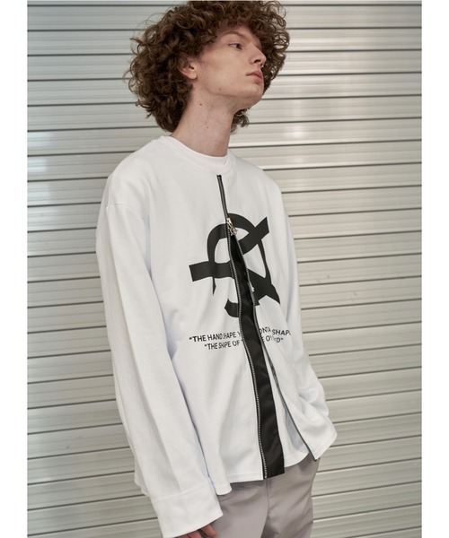 「OY」 ジップアップブルゾン FREE ブラック メンズ_画像6