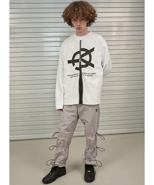 「OY」 ジップアップブルゾン FREE ブラック メンズ_画像9