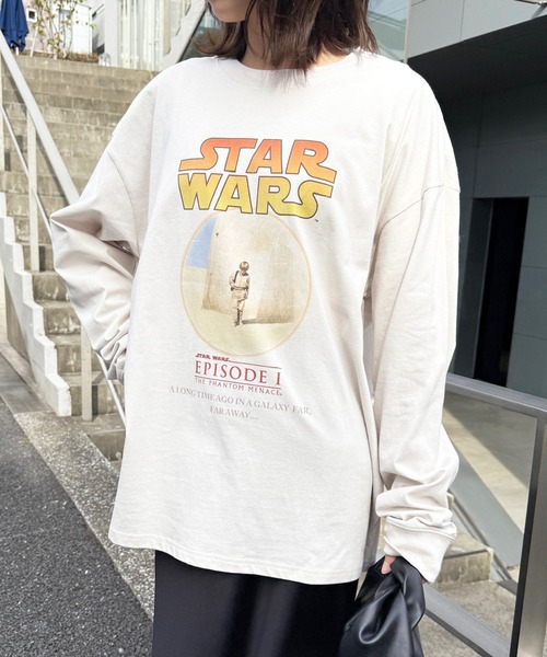 STAR WARS（スター・ウォーズ） tシャツ 「A by MAGASIN DE MODE」STAR