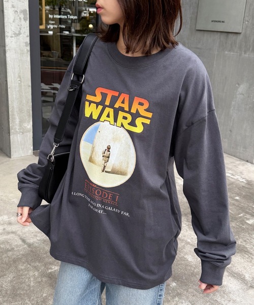 STAR WARS（スター・ウォーズ） tシャツ 「A by MAGASIN DE MODE」STAR