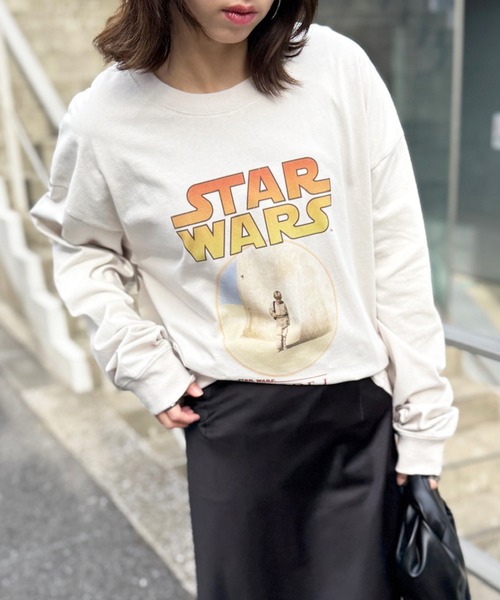 STAR WARS（スター・ウォーズ） tシャツ 「A by MAGASIN DE MODE」STAR