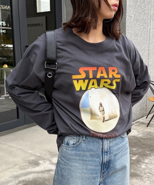 STAR WARS（スター・ウォーズ） tシャツ 「A by MAGASIN DE MODE」STAR