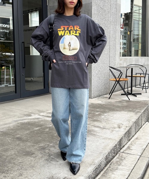 【FRAGSTUFF】STARWARS アナキンロンT STAR WARS（スター・ウォーズ） tシャツ 「A by MAGASIN DE MODE」STAR