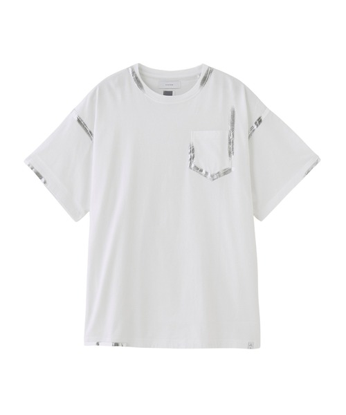 FACETASM（ファセッタズム） tシャツ FACETASM FOIL BIG TEE NAT-TEE
