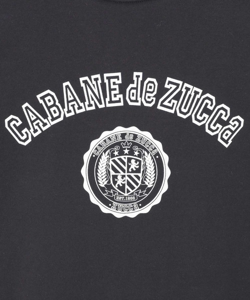 「ZUCCa」 半袖Tシャツ M size ネイビー レディース_画像6