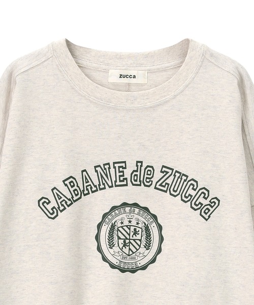 「ZUCCa」 半袖Tシャツ M size ネイビー レディース_画像9