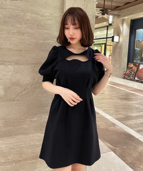 one after another NICE CLAUP 「one CLAUP」 半袖ワンピース FREE