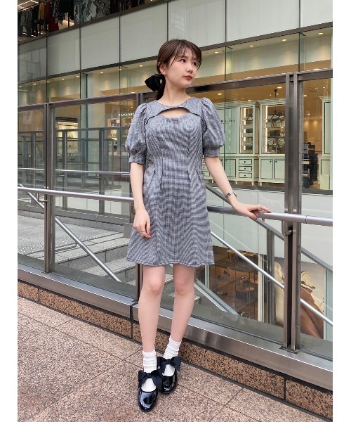 one after another NICE CLAUP 「one CLAUP」 半袖ワンピース FREE