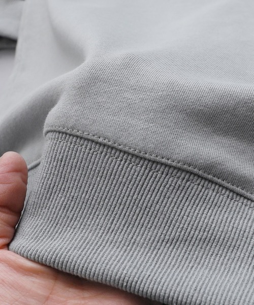 「reca」 スウェットカットソー FREE グレー レディース_画像5