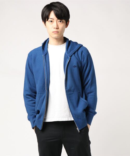LACOSTE（ラコステ） ジップアップパーカー 5 ネイビー メンズ