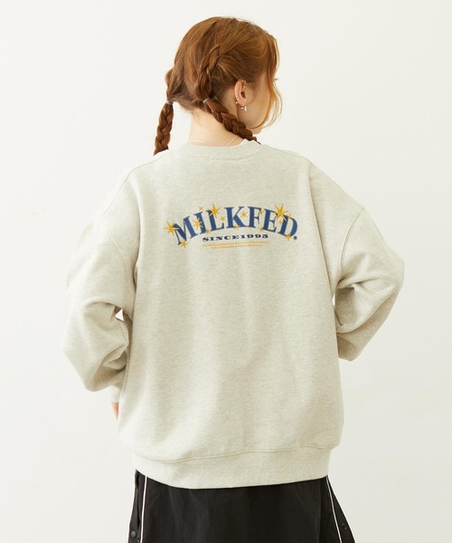 ミルクフェド  トレーナー　スウェット MILKFED. ミルクフェド ベーシックスウェットトップ｜BORN FREE ONLINE