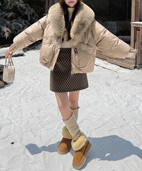 miniministore（ミニミニストア） ダウンコート ダウンジャケット エコ