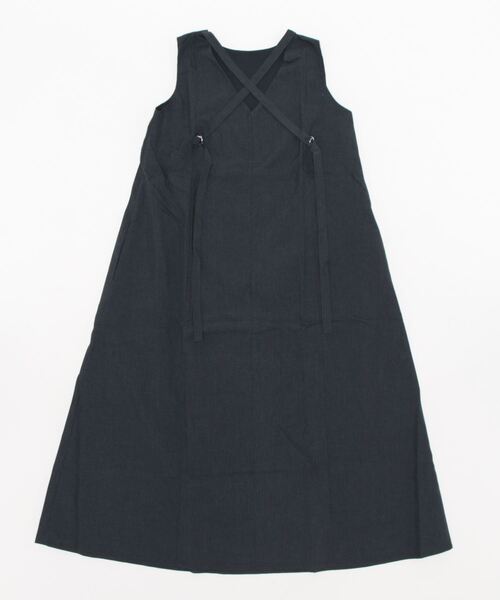 「KOBE LETTUCE」 ノースリーブワンピース - グレイッシュベージュ レディース_画像4