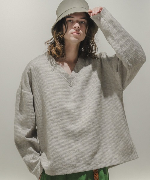 「Casper John」 スウェットカットソー SMALL ブラウン メンズ_画像6