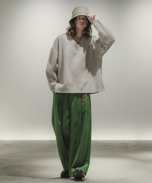 「Casper John」 スウェットカットソー SMALL ブラウン メンズ_画像8