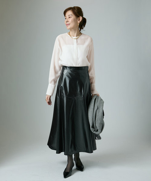 VERMEIL par iena（ヴェルメイユパーイエナ） 長袖ブラウス FREE