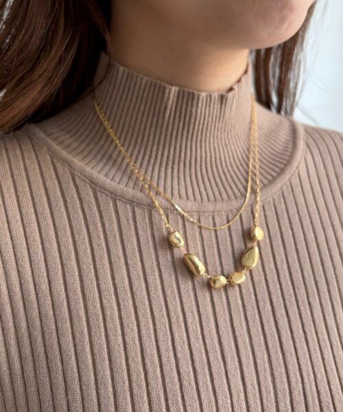 レディース　ネックレス LA VORAGINE（ラ ヴォラジネ） ネックレス アレルギー対応 スライダー