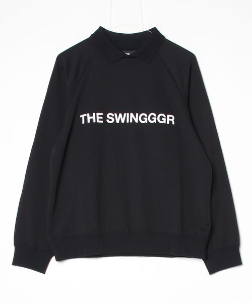 THE SWINGGGR トレーナー スウェット SWINGGGR/スウィンガー/COLLARED