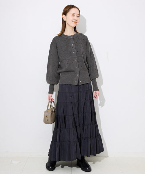 SLOBE IENA（スローブイエナ） カーディガン ジャガードニット