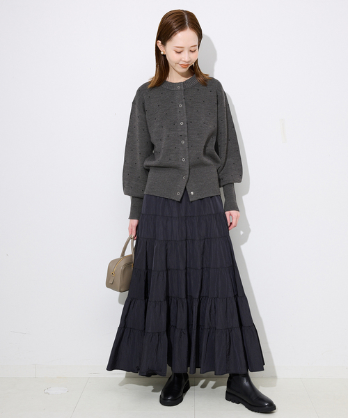 SLOBE IENA（スローブイエナ） カーディガン ジャガードニット