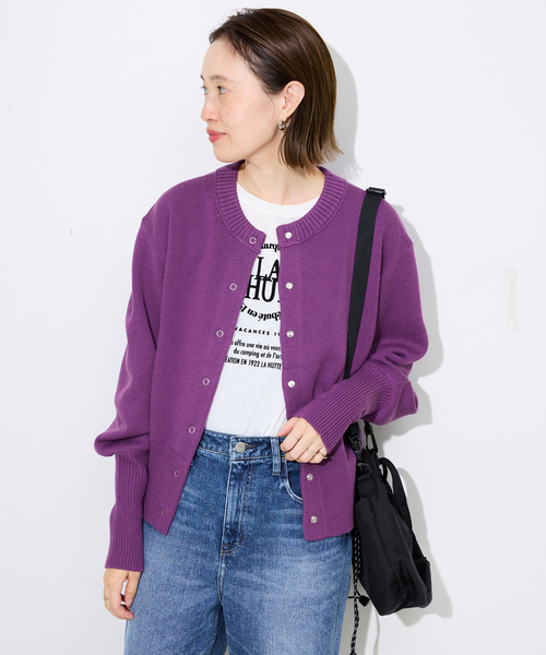 SLOBE IENA（スローブイエナ） カーディガン ジャガードニット