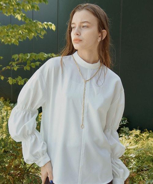 BABY生成り長袖ブラウス 良品】BABY,THE STARS SHINE BRIGHT生成ブラウス