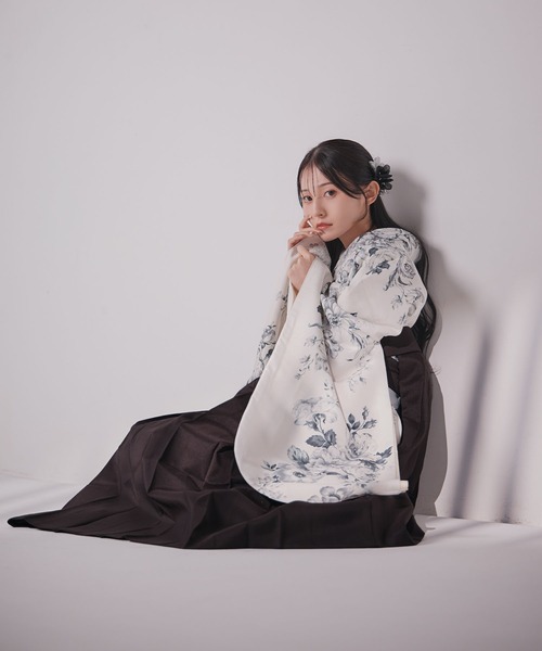 sugar nine 着物 卒業袴3点セット 二尺袖着物 帯 袴 レディース sugar nine 着物 卒業袴3点セット 二尺袖着物 帯 袴 レディース