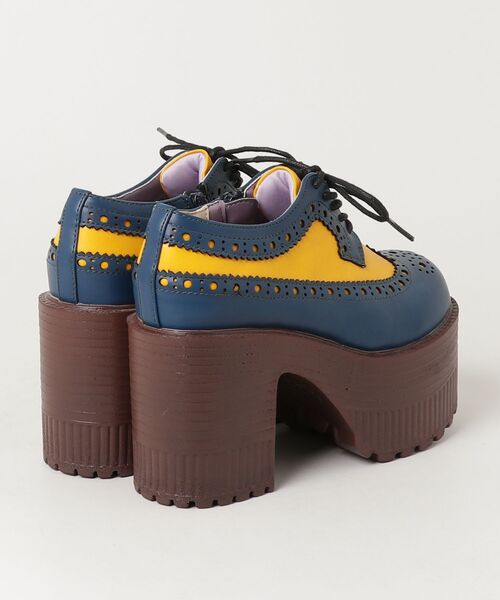 「YOSUKE」 シューズ M ネイビー レディース_画像2