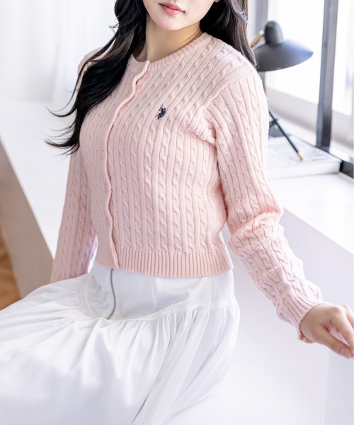 U.S. POLO ASSN.（ユーエスポロアッスン） カーディガン 「U.S. POLO