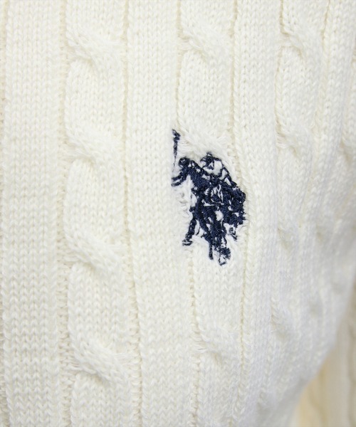 U.S. POLO ASSN.（ユーエスポロアッスン） カーディガン 「U.S. POLO