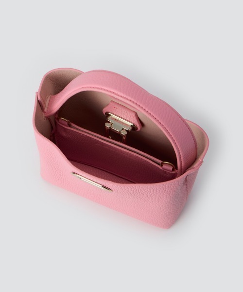ショルダーバッグ バッグ ANELLI TURNLOCK MINI バッグ PINK レディースの画像