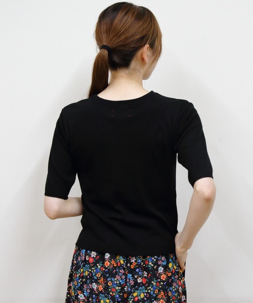 MEYAME（メヤメ） tシャツ ソフトリブハーフスリーブTEE SOFT RIB HALF
