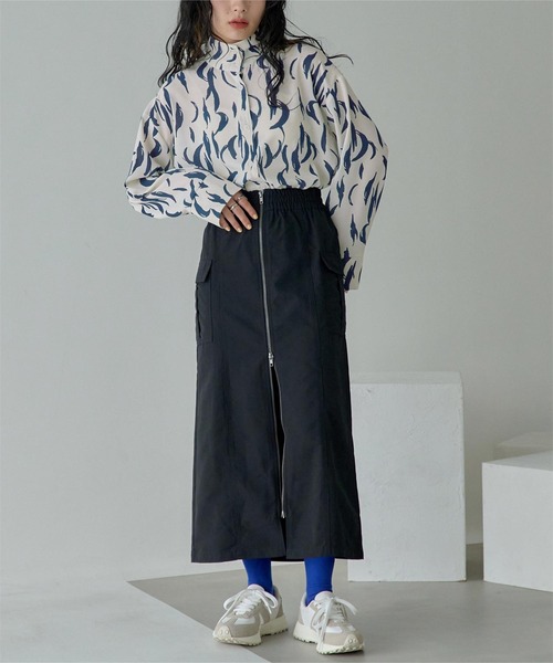 「miette」 長袖ブラウス FREE オフホワイト レディース_画像4