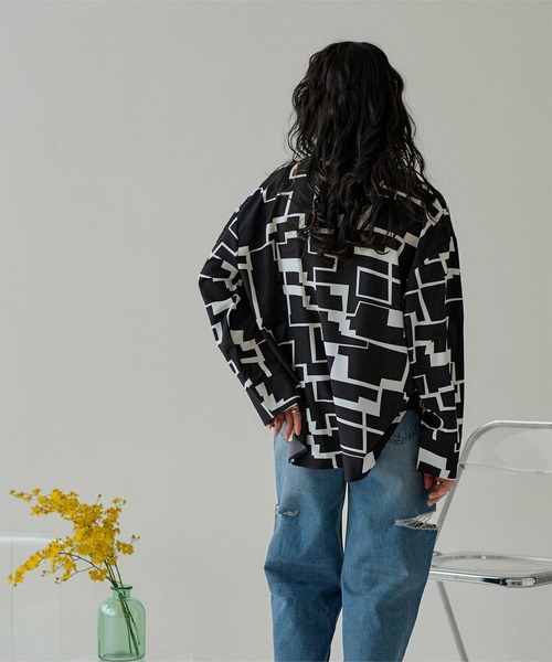 「miette」 長袖ブラウス FREE オフホワイト レディース_画像9