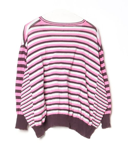 「SUNAOKUWAHARA」 長袖ニット M size ピンク レディース_画像2