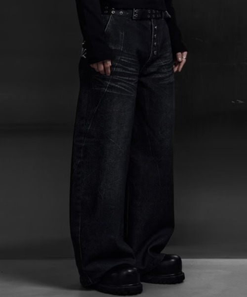 rosen kreuz 3Drelic archive trousers デニム Rosen Kreuz】3D RELIC ARCHIVE TROUSERS – PRESSING WEB SHOP