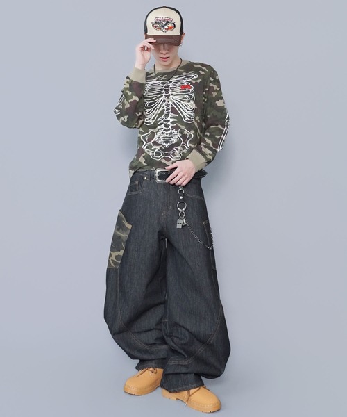 ヒスミニ　テディ　長袖シャツ　ズボンセット ヒスミニ テディ 長袖シャツ ズボンセット HYSTERIC MINI ONLINE STORE
