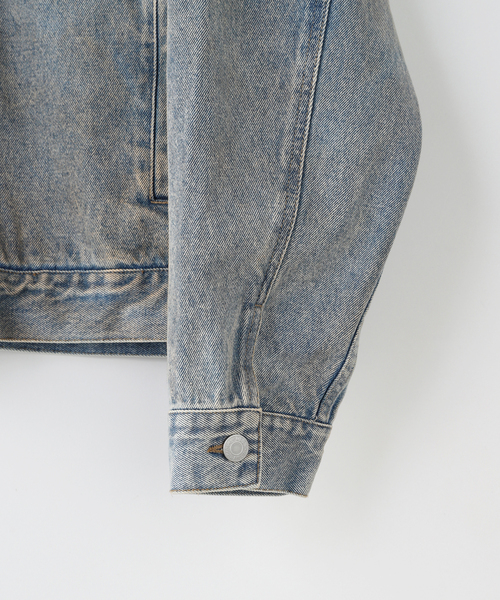 OBEY（オベイ） デニムジャケット gジャン OBEY BASE TRUCKER JACKET 
