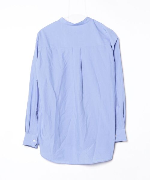 2枚セット　LIDNM シャツ Sサイズ　wym 白　ホワイト　ブルー　青　長袖 WYM LIDNM 「WYM LIDNM」 長袖シャツ S ブルー メンズ : ZOZOTOWN
