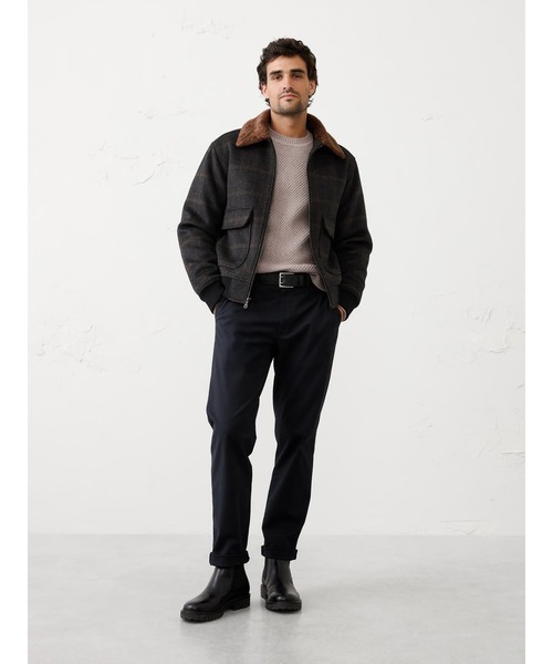 「BANANA REPUBLIC FACTORY STORE」 長袖ニット X-LARGE ナチュラル メンズ_画像7
