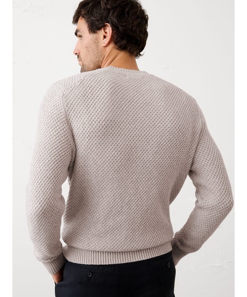 「BANANA REPUBLIC FACTORY STORE」 長袖ニット X-LARGE ナチュラル メンズ_画像8