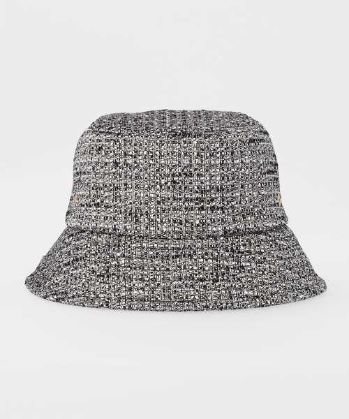 「CA4LA」 ハット ONESIZE グレー レディース_画像4
