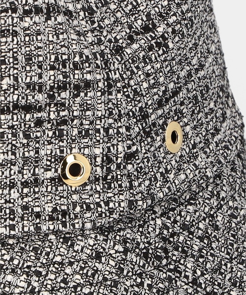 「CA4LA」 ハット ONESIZE グレー レディース_画像6