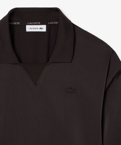 LACOSTE（ラコステ） ワンピース プリーツサテンポロドレス : ZOZOTOWN