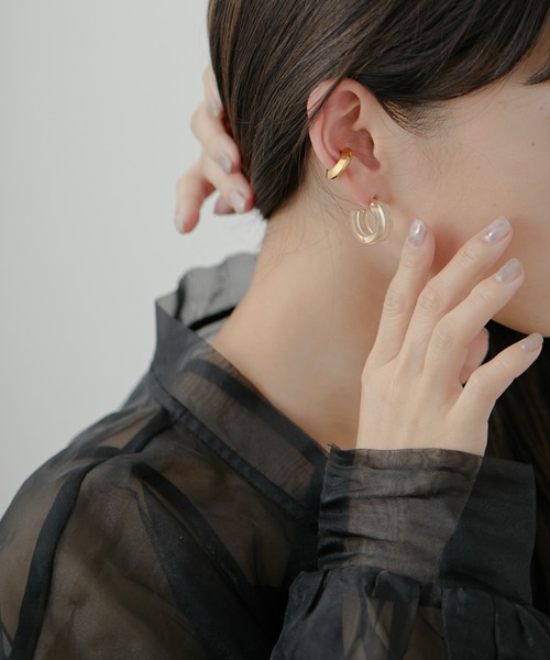 「ear PAPILLONNER」 ピアス(両耳用) FREE ゴールド レディース_画像8
