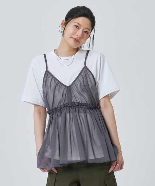 ア*カ様  アディダス 海外限定 グレー キャミソール タンクトップ adidas（アディダス） adidas tシャツ 半袖 「別注」アディダス