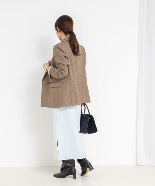 「NOLLEY'S Sophi」 テーラードジャケット 38 ダークブラウン レディースの画像