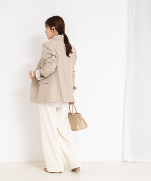 「NOLLEY'S Sophi」 テーラードジャケット 38 ダークブラウン レディースの画像